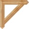 Ekena Millwork Traditional Arts & Crafts Rough Sawn Bracket, Western Red Cedar, 6"W x 40"D x 40"H BKT06X40X40TRA03RWR - alternate 2